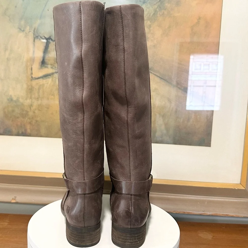 🌸BORN🌸 Saddler Tall Riding Boot Brown Size: 6